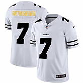 Nike Steelers 7 Ben Roethlisberger White 2019 New Vapor Untouchable Limited Jersey Dzhi,baseball caps,new era cap wholesale,wholesale hats